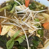 Royal noodle soup  at Anna's Vegan Plate in Palm Bay