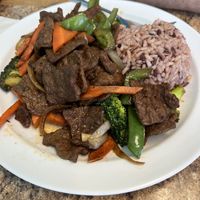 Mongolian Wonder - such good flavors!  at Anna's Vegan Plate in Palm Bay