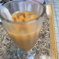 Thai tea  at Anna's Vegan Plate in Palm Bay