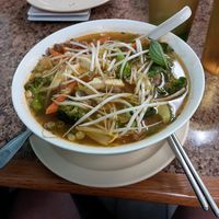 “ROYAL” NOODLES SOUP at Anna's Vegan Plate in Palm Bay