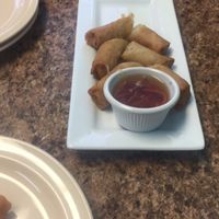 Crispy rolls  at Anna's Vegan Plate in Palm Bay