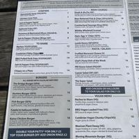 Starters, burgers, main courses menu  at Pooley Bridge Inn in Penrith