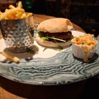 Beyond burger at Pooley Bridge Inn in Penrith