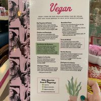 Vegan menu  at Güero's Taco Bar in Austin