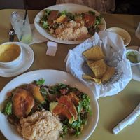 Chapulas and cashew queso at Güero's Taco Bar in Austin