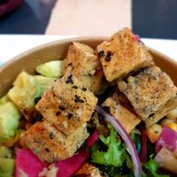 tofu was great at Hooked Poke 훅트포케 in Seoul