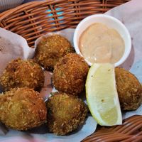 Cauliflower-avocado bites! All vegan. at Hooked Poke 훅트포케 in Seoul