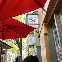 Outside  at Top Burmese in Portland