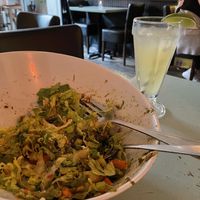 Tea Leaf salad, we ate every bite!  at Top Burmese in Portland