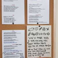 Menu at Seed in Changwon