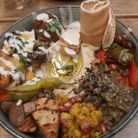 Chef's plate at Pois Chiche in Brussels