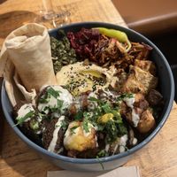 Plat du chef.  at Pois Chiche in Brussels