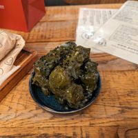 Vine leaves at Pois Chiche in Brussels