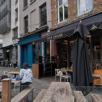 Store front at Pois Chiche in Brussels