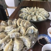 So delicious! Each bowl is huge, but we easily ate one each, could have eaten even more😄 at Sally's Dumplings - JM Kitchen in Xian