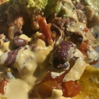 Close up of the nachos (so divine!!)  at Vegalicious in Ettalong Beach