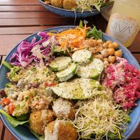Buddha bowl at Vegalicious in Ettalong Beach