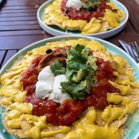 Nachos at Vegalicious in Ettalong Beach