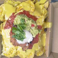 Nachos at Vegalicious in Ettalong Beach