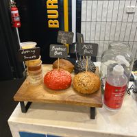 Bun choices  at Burger Road in Plenty