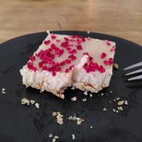 tiny piece, but still the biggest one available that day at gesund & süß in Cologne