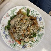 “Chicken” salad  at Van Die Vegans in Hilversum