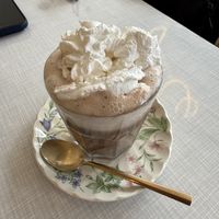 Hot chocolate   at Van Die Vegans in Hilversum