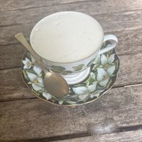 Heerlijke koffie   at Van Die Vegans in Hilversum