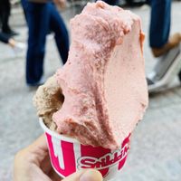 Sunflower seed and strawberry mint  at StikkiNikki - Gamla Stan in Stockholm