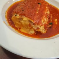 Lasagna at Mrs.Robino's in Wilmington