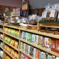 Interior at Regenbogen Bio Reformhaus in Schwyz