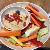 Hummus with veggies  at Flower Child in Las Vegas