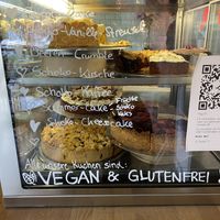 All cakes are vegan 🌱  at Lina's Coffee in Dusseldorf