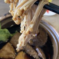 Mushrooms with black vinegar and ginger  at Melior 舒食馆 in Langkawi
