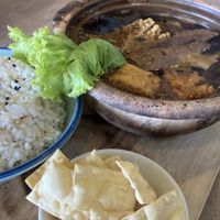 Mushrooms with black vinegar and ginger  at Melior 舒食馆 in Langkawi