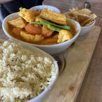 Indian curry with cous cous  at Melior 舒食馆 in Langkawi