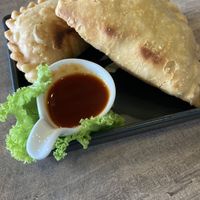 Curry puffs (big and filling)  at Melior 舒食馆 in Langkawi