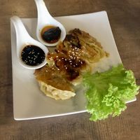 Veg gyozas at Melior 舒食馆 in Langkawi