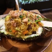 Pineapple fried rice   at Kawin's Kitchen in Koh Samui