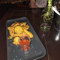 Tempura veggies. at Kawin's Kitchen in Koh Samui