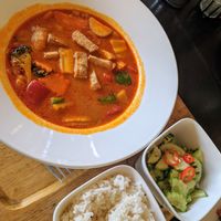 Massaman curry at Kawin's Kitchen in Koh Samui