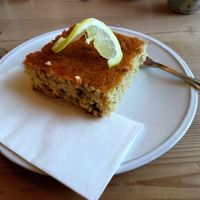 Zitrone-Thymian-Kuchen at Mühle in Ahrenshoop