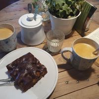 vegan cake at Mühle in Ahrenshoop