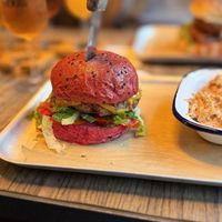 Chipotle Champ burger  at BrewDog in Hamburg