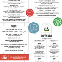 Menu as of 6/2025  at BrewDog in Hamburg