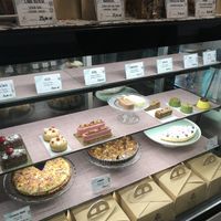 Their cabinet at Aurora Sweets in Korcula