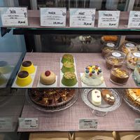Everything marked V is vegan at Aurora Sweets in Korcula