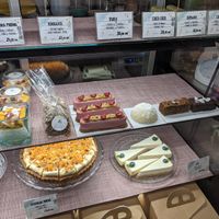 Everything marked V is vegan at Aurora Sweets in Korcula