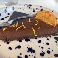 Chocolate ganache raw cake  at Aurora Sweets in Korcula