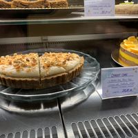 Vegan raw carrot cake at Aurora Sweets in Korcula